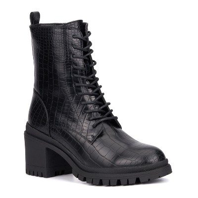 New York & Company  Harlow Boots  - 6, BLACK