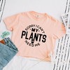 Simply Sage Market Women's My Plants Need Me Short Sleeve Relaxed Fit Cropped Tee - 3 of 4
