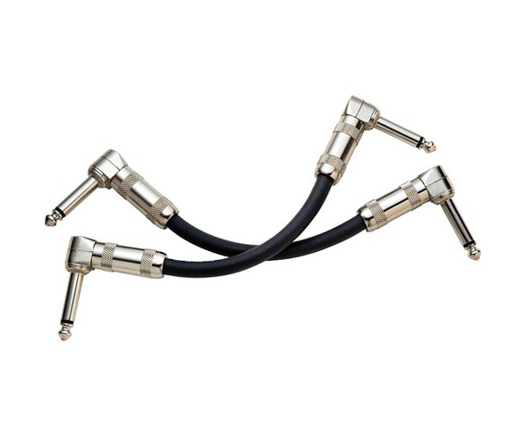 Analysis Plus Black Oval - Pedal Coupler Cable Pair 12 in.