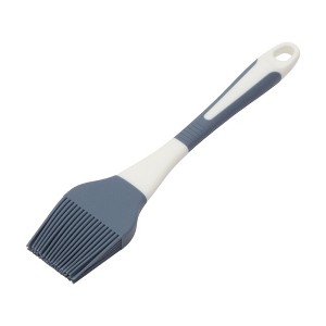 Unique Bargains Pastry Brush Dual-Color Brush Dishwasher Safe Silicone Plastic 8.66"x1.69" 1Pcs - 1 of 4