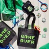 Blue Panda 24-Pack "Game Over" Video Game Party Favors Tote Bags Small Gift Bags (Black, 6.5 x 7 x 1.77 In) - 2 of 4