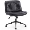 Grungis Office Chair with  Wide Seat,Swivel Computer Chair with Wheels for Adult,Student - 2 of 4