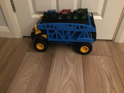 Hot Wheels Monster Trucks Monster Mover camion transporteur avec