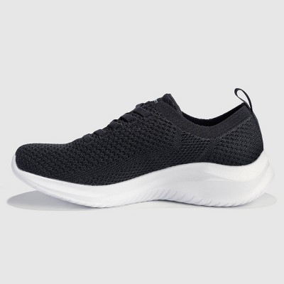 Женские кроссовки S SPORT BY SKECHERS Women's Resse 2.0 Elastic Gore Sneakers - Black 7: Cushioned Insole, Soft Outsole — фото 2