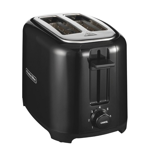 Hamilton Beach 2 Slice Toaster with Extra Wide Slots, Shade Selector,  Auto-Shutoff, Cancel Button and Toast Boost, Black