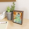 sandrapoliakov FIRST WARM DAY AFTER WINTER Framed Mini Art Print 4" (H) x 3" (W) x 1" (D) - Society6 - 2 of 3