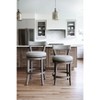 Maven Lane Alexander Swivel Fabric Counter Height Bar Stool - 2 of 4