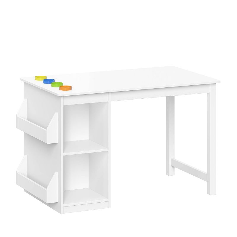 Kids&#39; Art Activity Table with Storage White - RiverRidge Home, 1 of 9