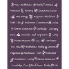 Chanasya Yoga Mindfulness Happiness Blissfulness Message Gift Throw Blanket - 3 of 4