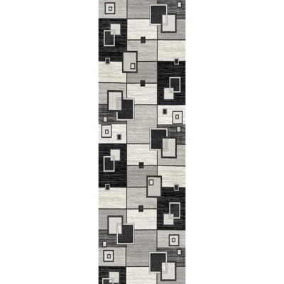 Rug Branch Modern Geometric Checkered Indoor Rug