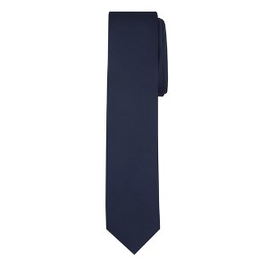 Jacob Alexander Men's Solid Color 2" Skinny Neck Tie - 1 of 4