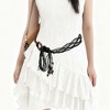 Unique Bargains Bohemian Wide Bound Pattern Adjustable Waist Belt 1 Pc - 2 of 4