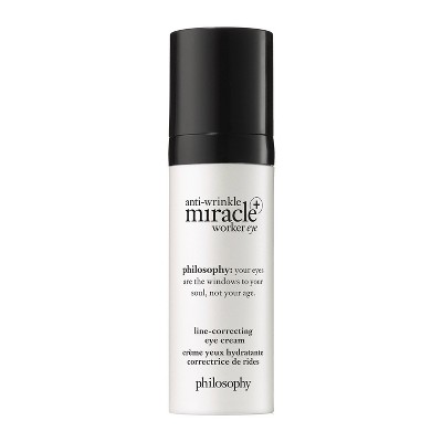 philosophy Anti-Wrinkle Miracle Worker + Line Correcting Eye Cream - 0.5 fl  oz - Ulta Beauty