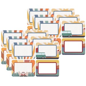 Teacher Created Resources® Moving Mountains Road Trip Name Tags/Labels, Multi-Pack, 3-1/2" x 2-1/2", 36 Per Pack, 6 Packs - 1 of 4