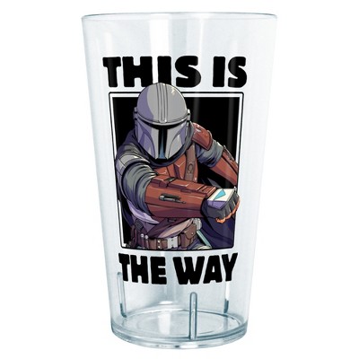 Star Wars The Mandalorian Innocent Grogu Tritan Drinking Cup - Clear - 24  oz.