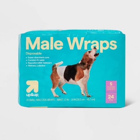 Male Wrap Dog Diapers 24ct S Up up Target