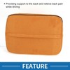 Unique Bargains Car Headrest Neck Seat Cushion Headrest Covers Lumbar Support Set - 3 of 4
