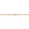 Black Bow Jewelry 1.6mm, 14k Yellow Gold, Round Solid Snake Chain Bracelet - 3 of 4