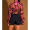 Women's PERFECT STUNNER WOVEN TOP - FLYING TOMATO - 3 of 4
