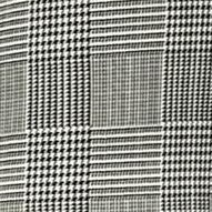 black ivory glen plaid