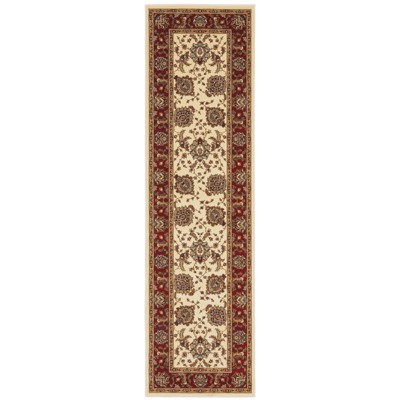 Oriental Weavers Ariana 117J3 Ivory/ Red Indoor Area Rug - 2'3" x 7'9"