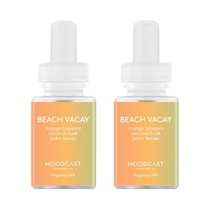 Pura 2pk Moodcast Beach Vacay Smart Vial Fragrance Refills - 1 of 4