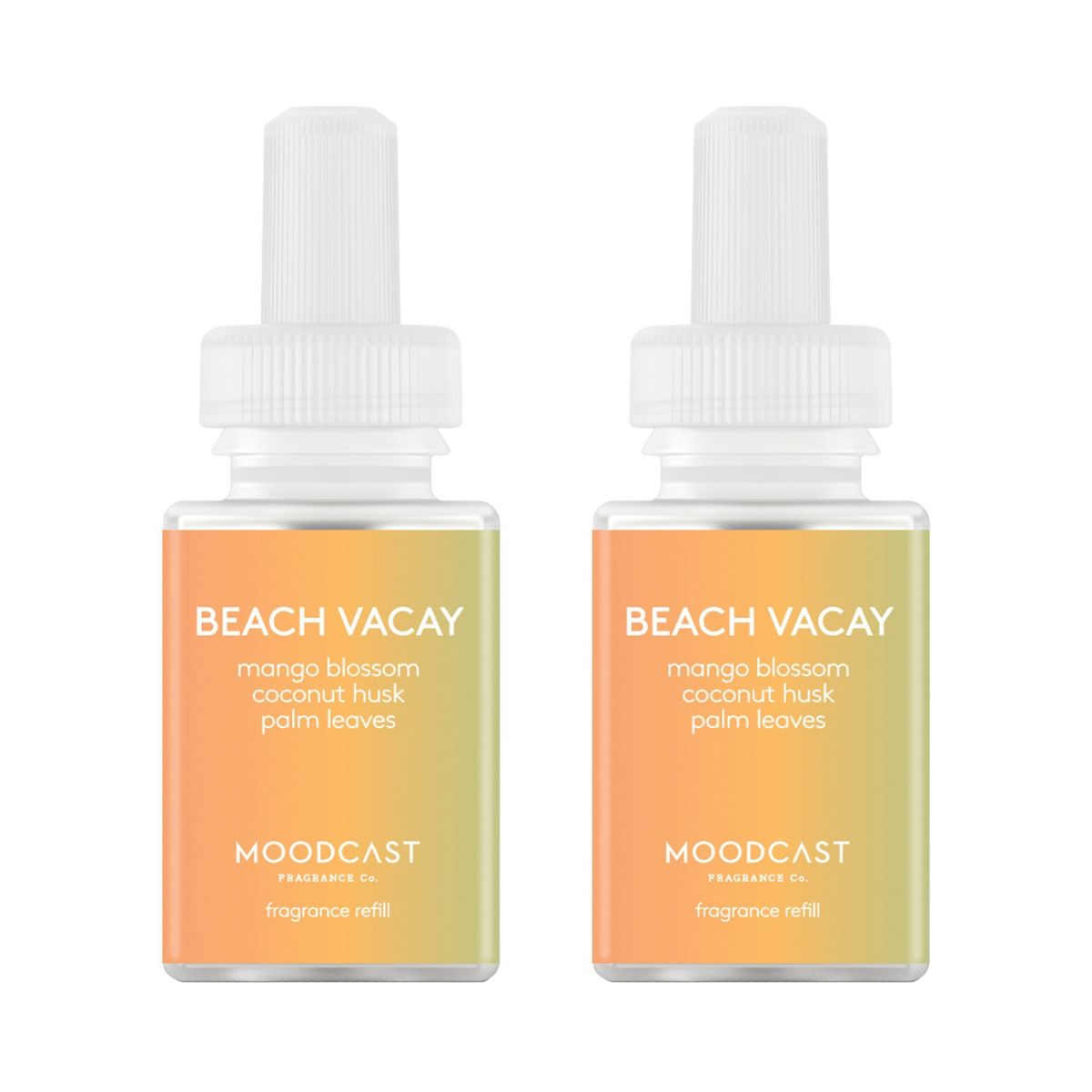 Pura 2pk Moodcast Beach Vacay Smart Vial Fragrance Refills