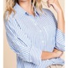 Women's Striped Button Down Top - Jodifl S - 4 of 4