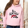 The Juniper Shop I'm Snow Cute Glitter Toddler Graphic Hoodie - 2 of 3