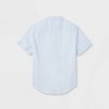 Men's Adaptive Short Sleeve Button-Down Shirt - Goodfellow & Co™ Airy Blue - 2 of 3