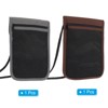 Unique Bargains Waterproof Passport Holder Travel Neck Wallets for Women Men 2 Pcs - 3 of 4