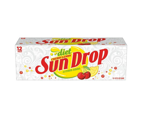 Diet Sun Drop Cherry Lemon - 12pk/12 fl oz Cans
