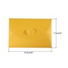 Unique Bargains Mini Pearlescent Paper Heart Shaped Clasp Envelopes 12 Pcs - 2 of 4