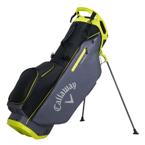 Men's Callaway Fairway+ Stand Bag '23 - Black/graphite/flow Yellow : Target