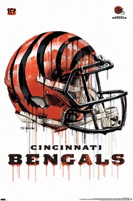 Trends International Nfl Cincinnati Bengals - Helmet 16 Framed Wall Poster  Prints : Target