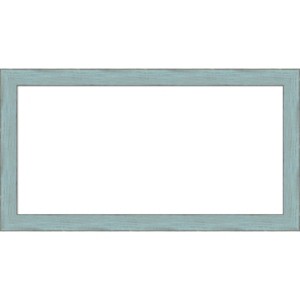 Amanti Art 14"x26" Sky Blue Rustic Framed Magnetic Dry Erase Board - 1 of 4