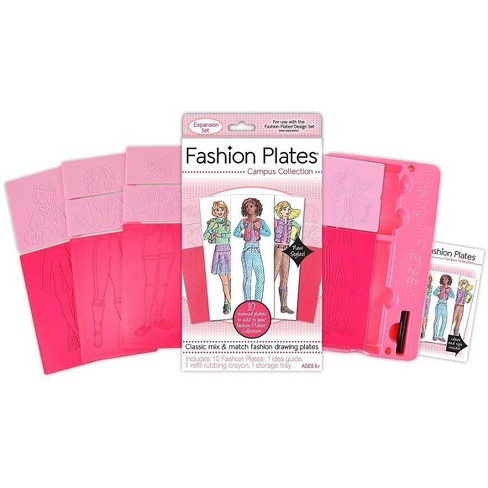  Kahootz Fashion Plates — Classic Styles — Mix-and