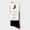 Men's Special Thanks Halloween Black Careful I Bite Crew Socks - 6-12 - 2 of 3