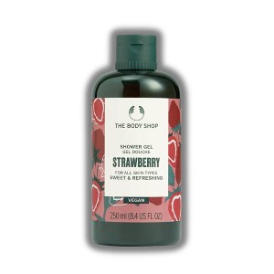 The Body Shop - Shower Gel Strawberry | beautiful body feeling refreshed and squeaky-clean with our foamy Strawberry Shower Gel. - (8.4 oz) - 1 of 2