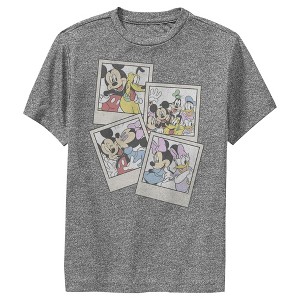 Boy's Disney Mickey & Friends Pictures Performance Tee - 1 of 4