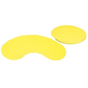 Unique Bargains DIY Craft Projects Classroom Thick Circle Card Stock 36 Pcs - 1 of 4