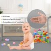 GOTGELIF 50"x50" 4-Panel Baby Playpen Spacious & Secure Portable Playard - 3 of 4