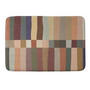 Striped Memory Foam Bath Rug - Deny Designs - 1 of 3