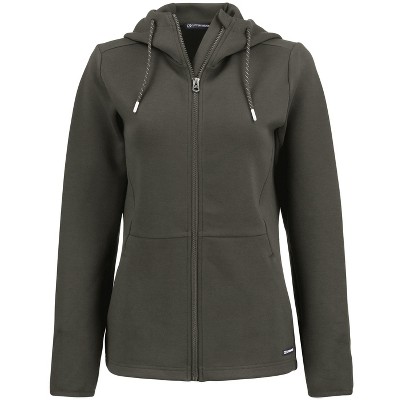 Cutter & Buck Roam Epic Comfort Recycled Womens Full Zip Hooded Jacket
