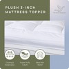 Itopfox Extra Thick Pillow Top Mattress Topper for Firm Mattress, Cooling Fluffy Cotton Hotel Bed Topper for Cloud Like Sleep & Back Pain Relief - 2 of 4
