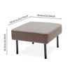 NicBex Couches for Living Room  Modern Loveseat Sofa Comfy 2 Seater Upholstered Fabric Small Couches for Bedroom, Apartment - 3 of 4