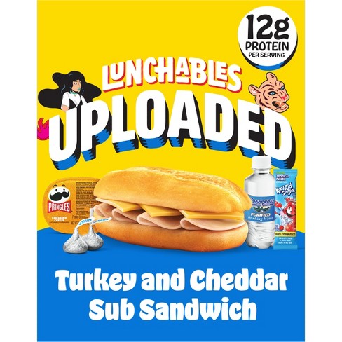 Oscar Mayer Lunchables 6-Inch Turkey & Cheddar Cheese Sub Sandwich - 15oz - image 1 of 4