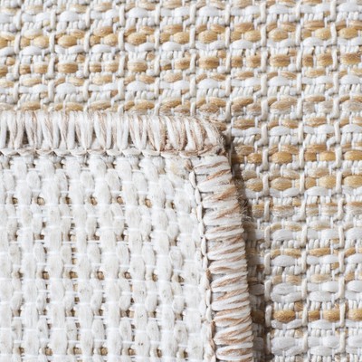 Hampton Natural Wool and Synthetic Rectangular Area Rug