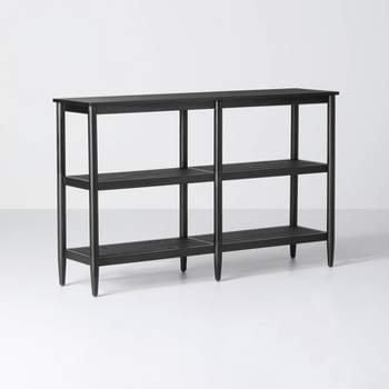 Wood & Cane 3-Shelf Console Bookcase - Hearth & Hand™ with Magnolia