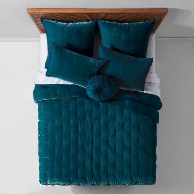 target teal bedding